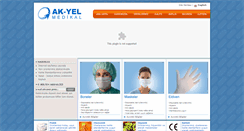 Desktop Screenshot of ak-yel.com.tr